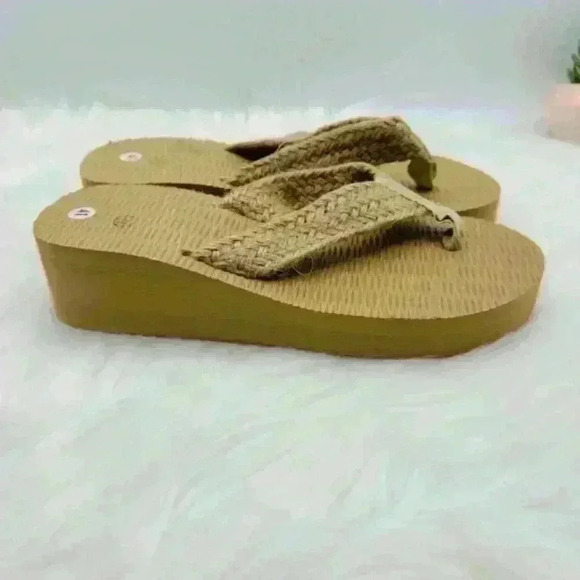 Women's Platform Flip Flops Size 8.5/41 - Picture 7 of 10